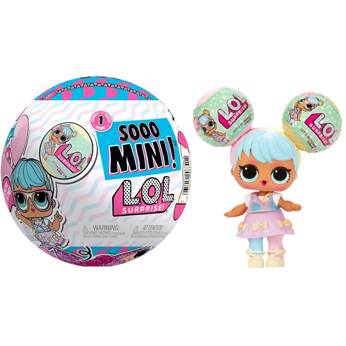 L.O.L. Surprise! Sooo Mini Collectible Doll With 8 Surprises and Mini Balls