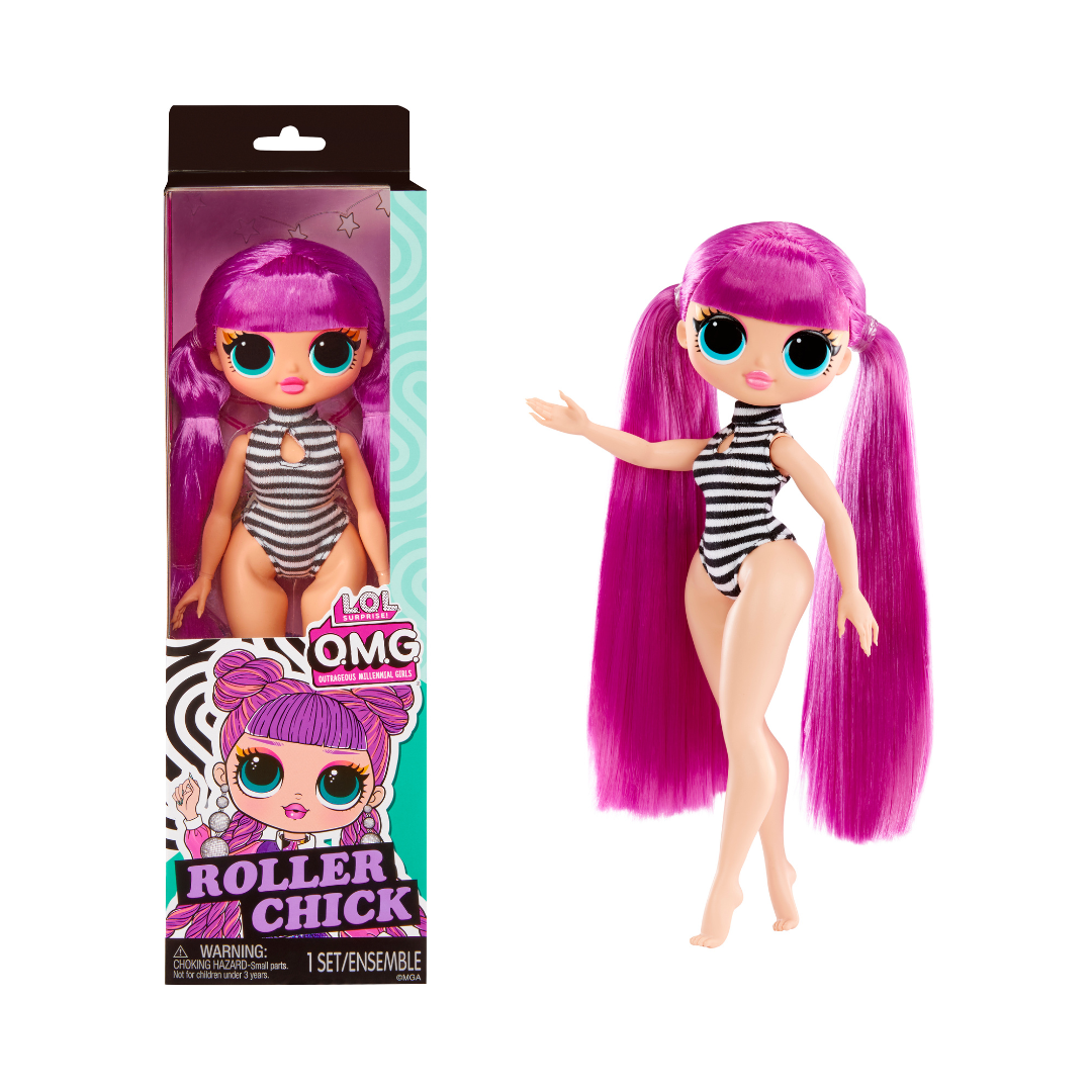 L.O.L. Surprise! O.M.G. Series 3 Roller Chick Fashion Doll with 20 Surprises