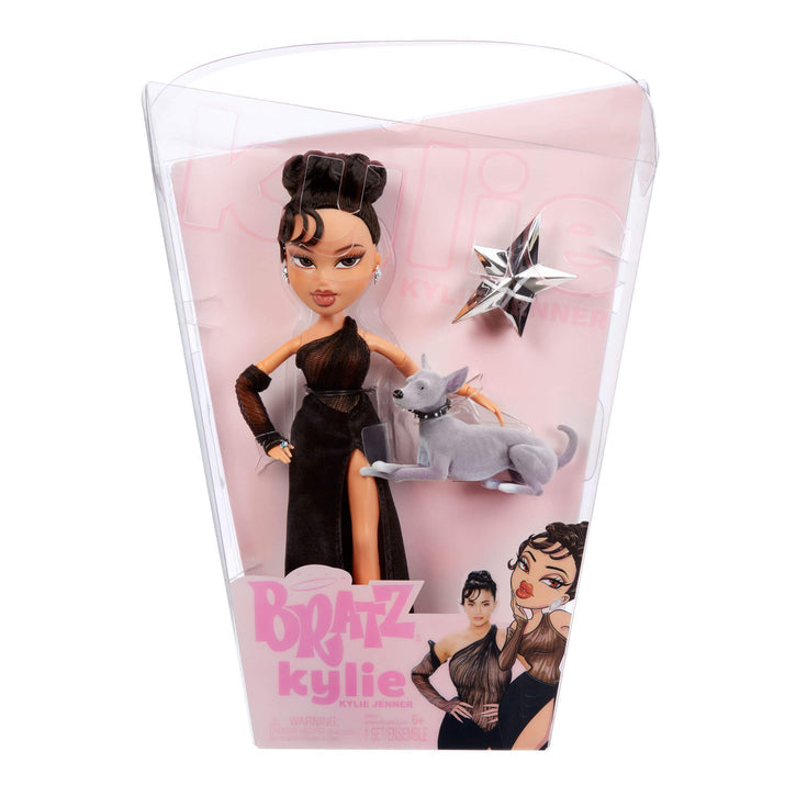 Bratz X Kylie Jenner Night Fashion Doll with Pet Dog