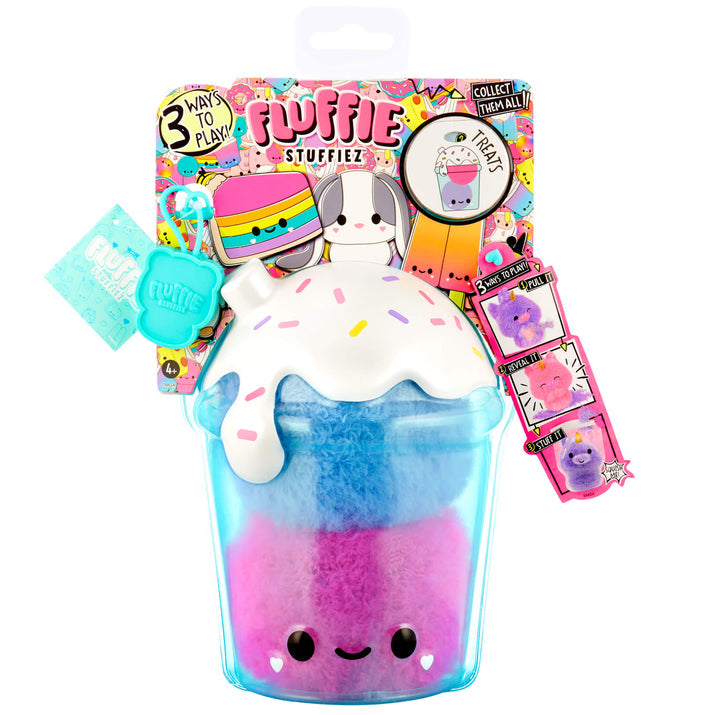 Fluffie Stuffiez Small Boba Drink Plush Surprise