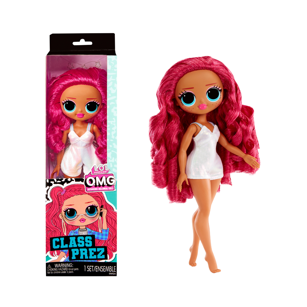 L.O.L Surprise OMG Series 3 Class Prez Fashion Doll with 20 Surprises